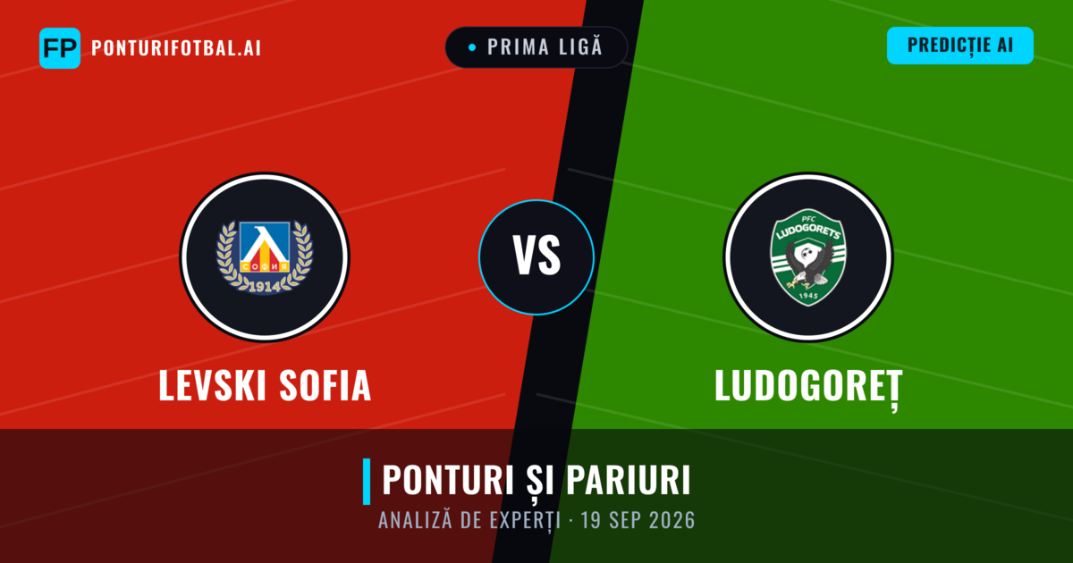 Levski Sofia vs Ludogoreț — pronostic și avancronică meci