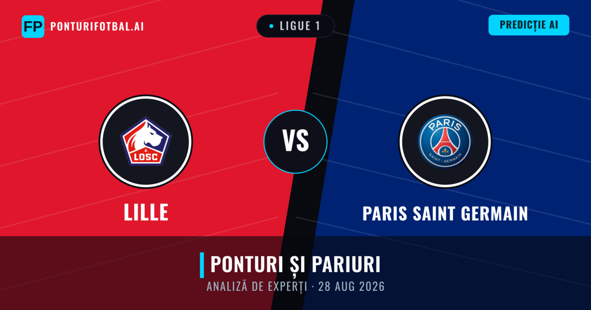 Lille vs Paris Saint Germain — pronostic și avancronică meci