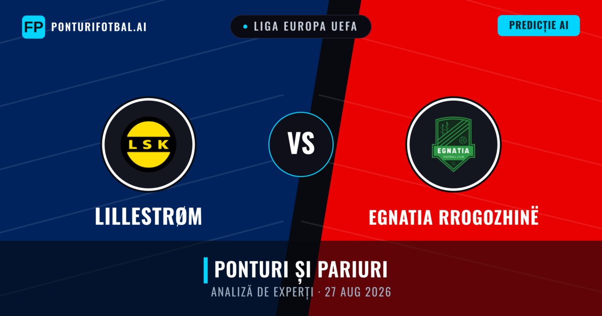 Lillestrøm vs Egnatia Rrogozhinë — pronostic și avancronică meci