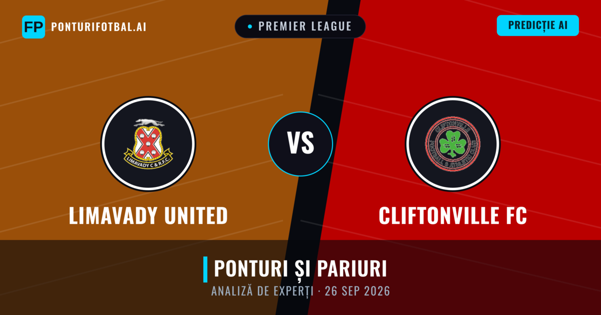 Limavady United vs Cliftonville FC — pronostic și avancronică meci