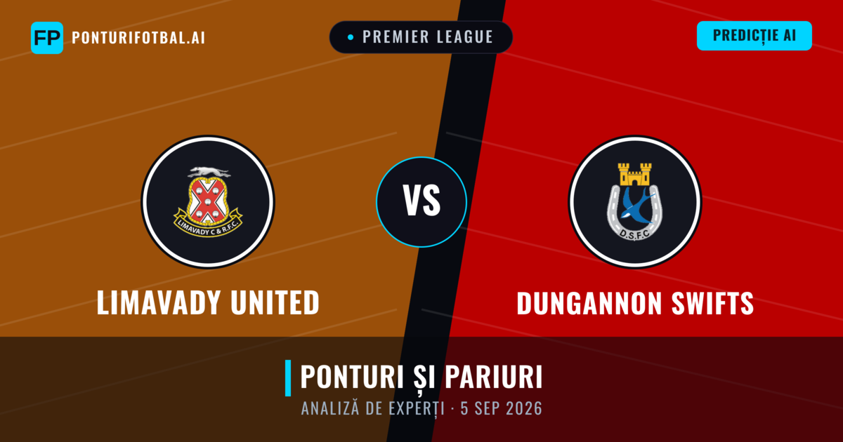 Limavady United vs Dungannon Swifts — pronostic și avancronică meci