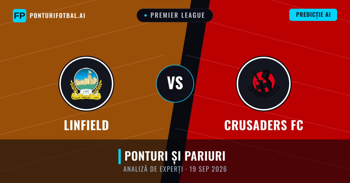 Linfield vs Crusaders FC — pronostic și avancronică meci
