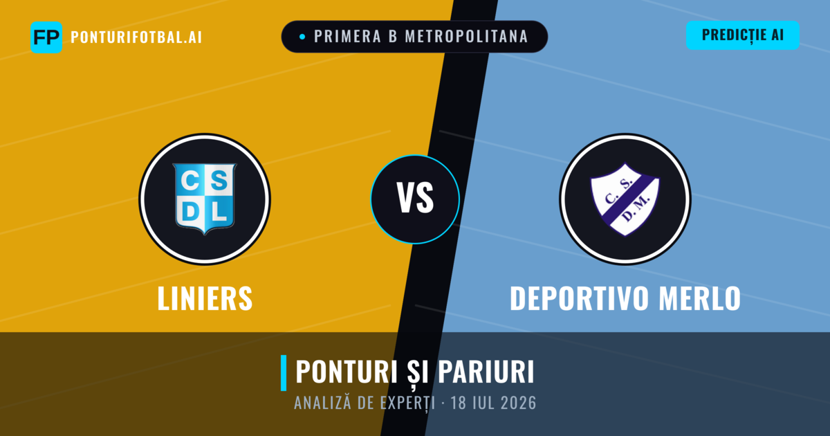 Liniers vs Deportivo Merlo — pronostic și avancronică meci