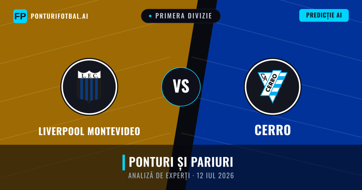 Liverpool Montevideo vs Cerro — pronostic și avancronică meci
