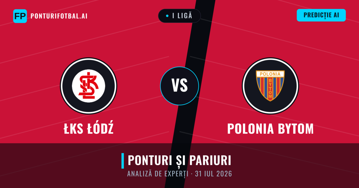 ŁKS Łódź vs Polonia Bytom — pronostic și avancronică meci