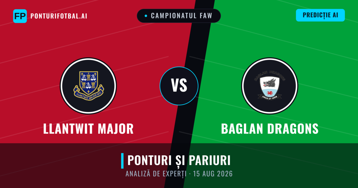 Llantwit Major vs Baglan Dragons — pronostic și avancronică meci