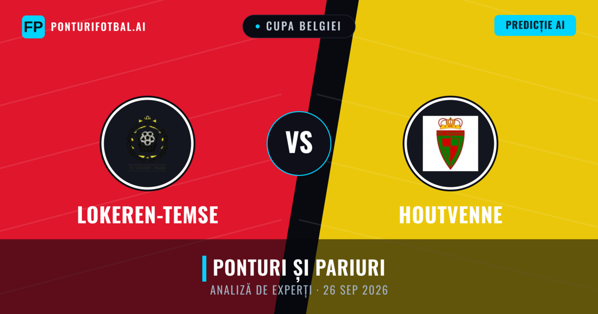 Lokeren-Temse vs Houtvenne — pronostic și avancronică meci