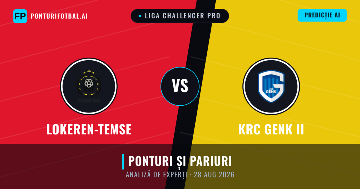Lokeren-Temse vs KRC Genk II — pronostic și avancronică meci