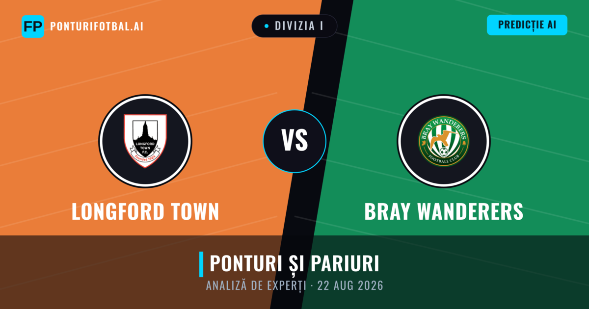 Longford Town vs Bray Wanderers — pronostic și avancronică meci