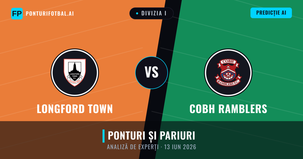 Longford Town vs Cobh Ramblers — pronostic și avancronică meci