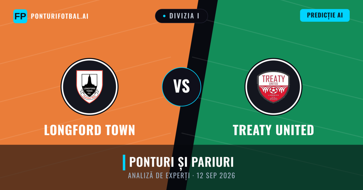 Longford Town vs Treaty United — pronostic și avancronică meci