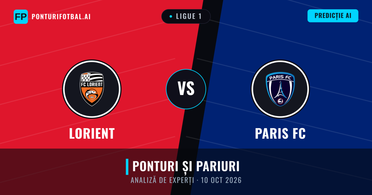 Lorient vs Paris FC — pronostic și avancronică meci