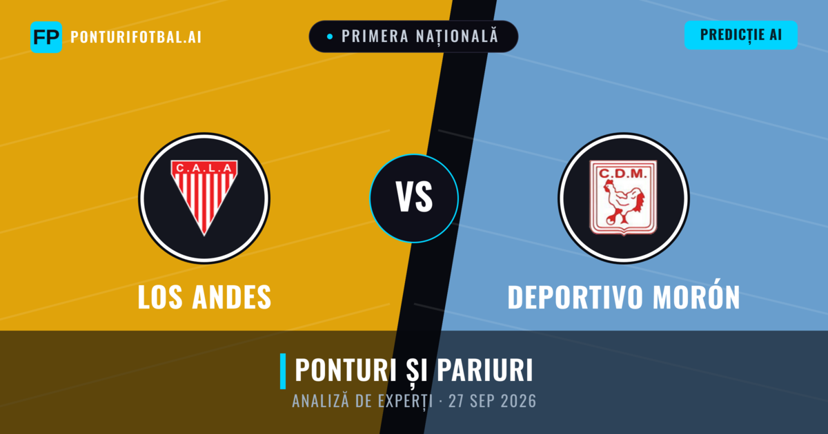 Los Andes vs Deportivo Morón — pronostic și avancronică meci