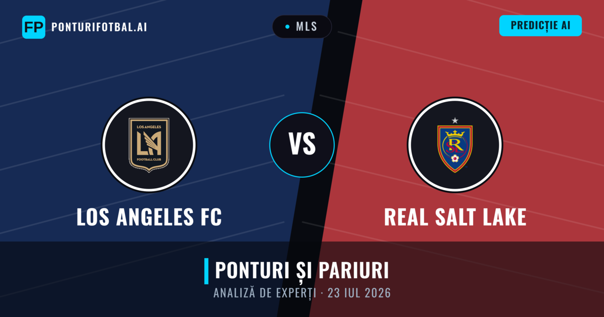 Los Angeles FC vs Real Salt Lake — pronostic și avancronică meci