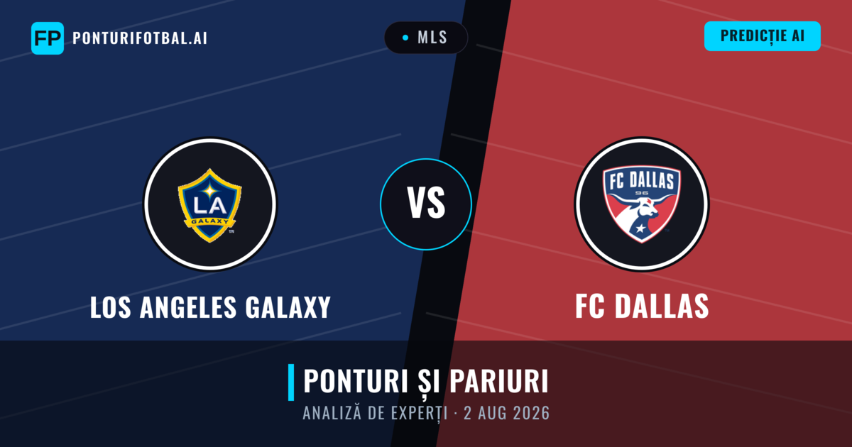 Los Angeles Galaxy vs FC Dallas — pronostic și avancronică meci