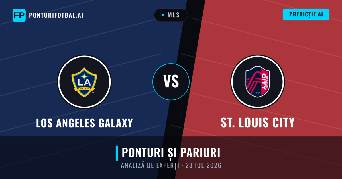 Los Angeles Galaxy vs St. Louis City — pronostic și avancronică meci