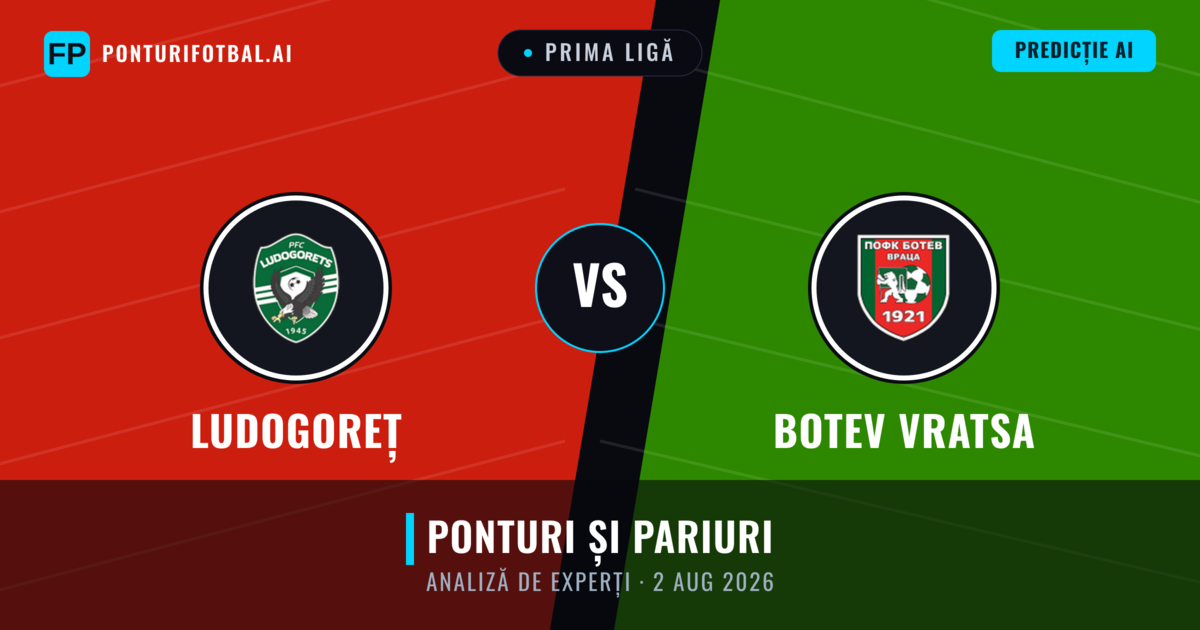 Ludogoreț vs Botev Vratsa — pronostic și avancronică meci