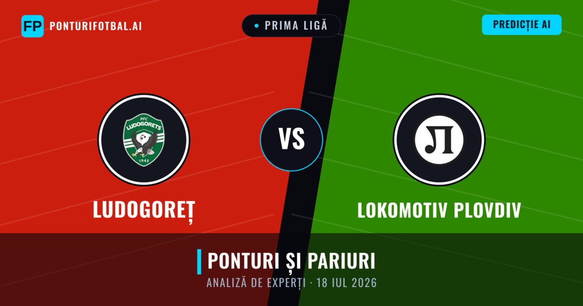 Ludogoreț vs Lokomotiv Plovdiv — pronostic și avancronică meci