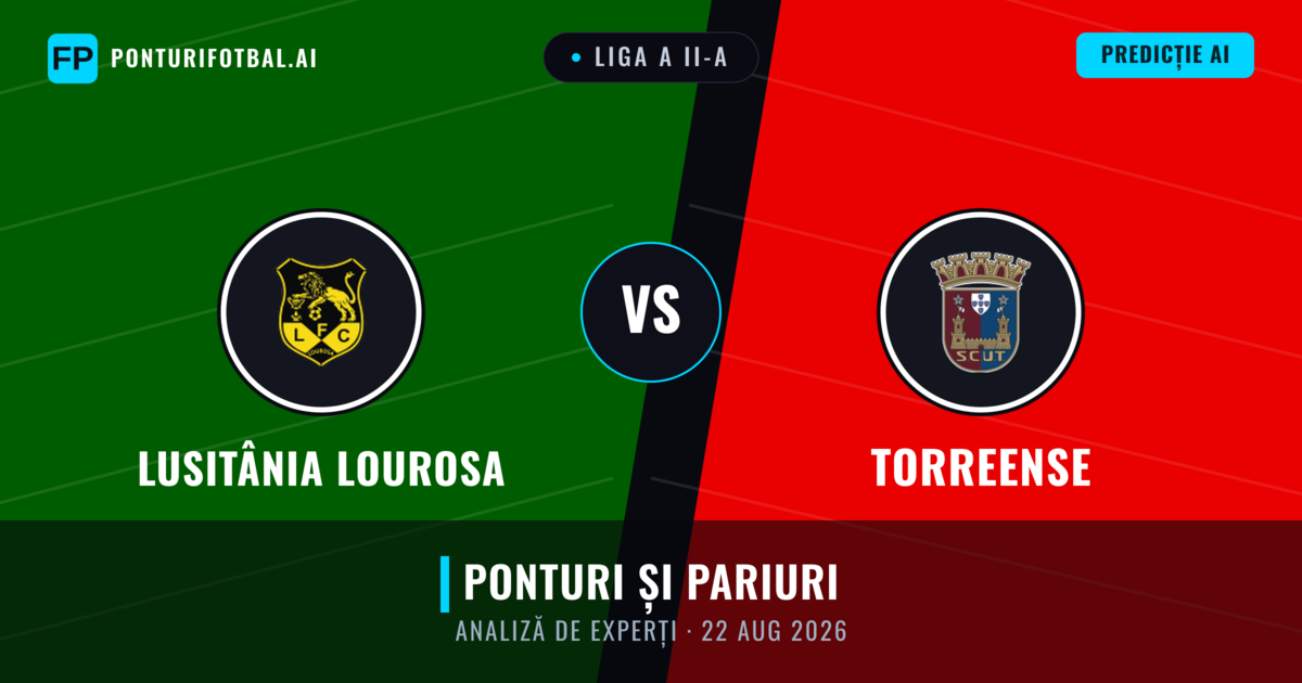 Lusitânia Lourosa vs Torreense — pronostic și avancronică meci