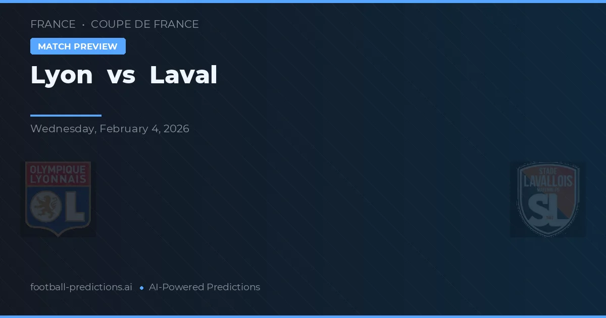 Lyon vs Laval — pronostic și avancronică meci