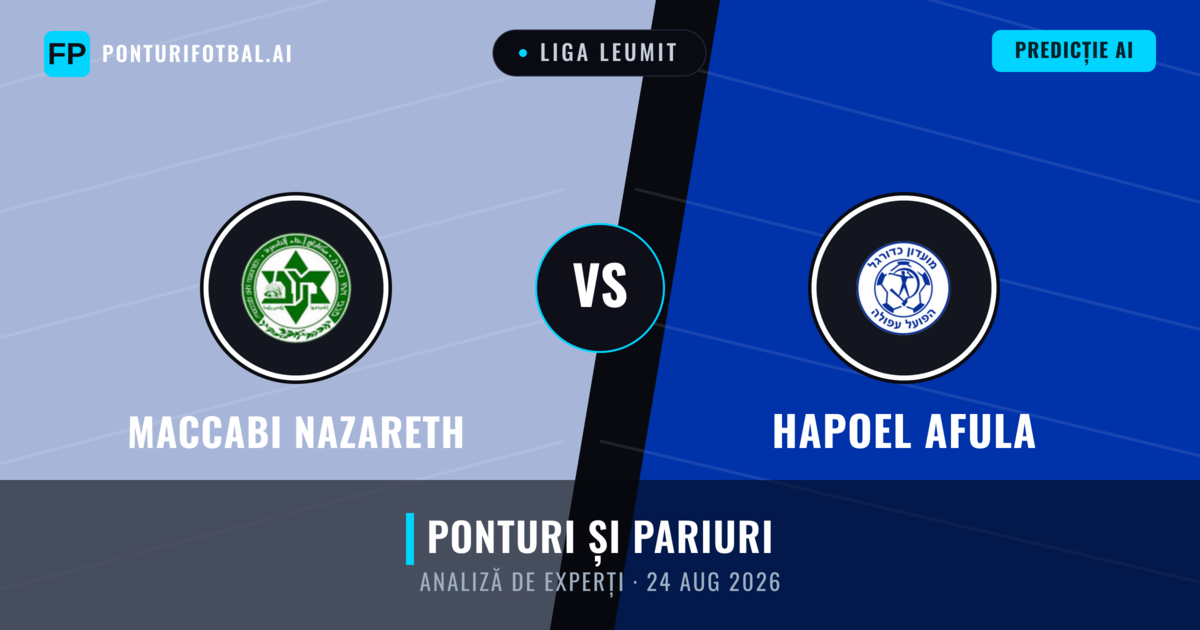 Maccabi Nazareth vs Hapoel Afula — pronostic și avancronică meci