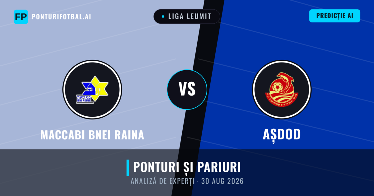 Maccabi Bnei Raina vs Așdod — pronostic și avancronică meci