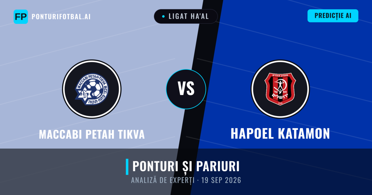 Maccabi Petah Tikva vs Hapoel Katamon — pronostic și avancronică meci