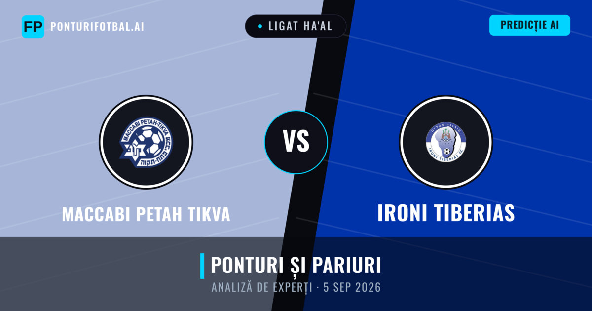 Maccabi Petah Tikva vs Ironi Tiberias — pronostic și avancronică meci