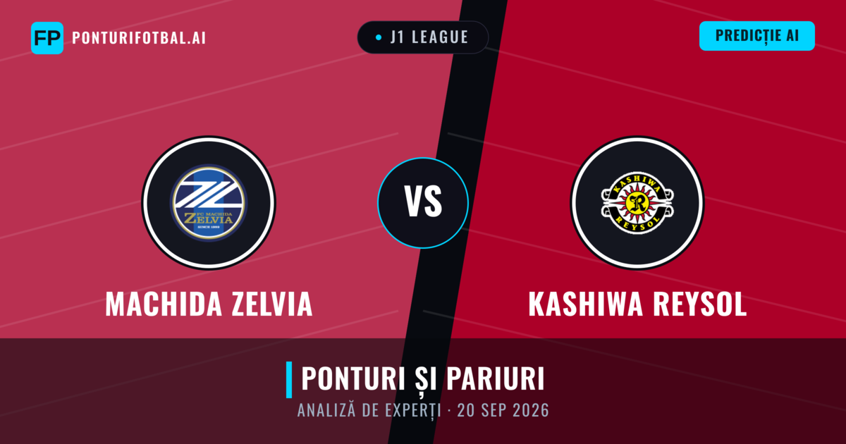 Machida Zelvia vs Kashiwa Reysol — pronostic și avancronică meci