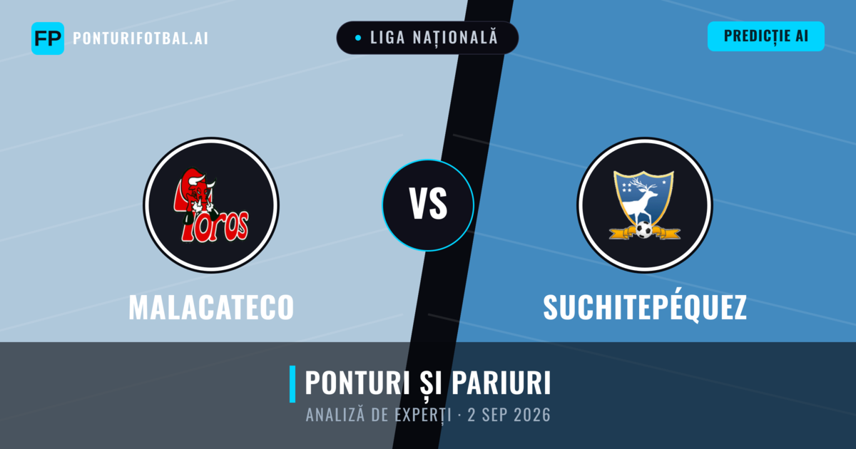 Malacateco vs Suchitepéquez — pronostic și avancronică meci