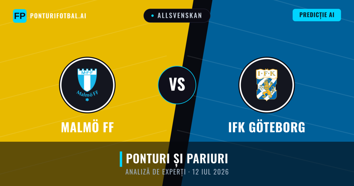 Malmö FF vs IFK Göteborg — pronostic și avancronică meci