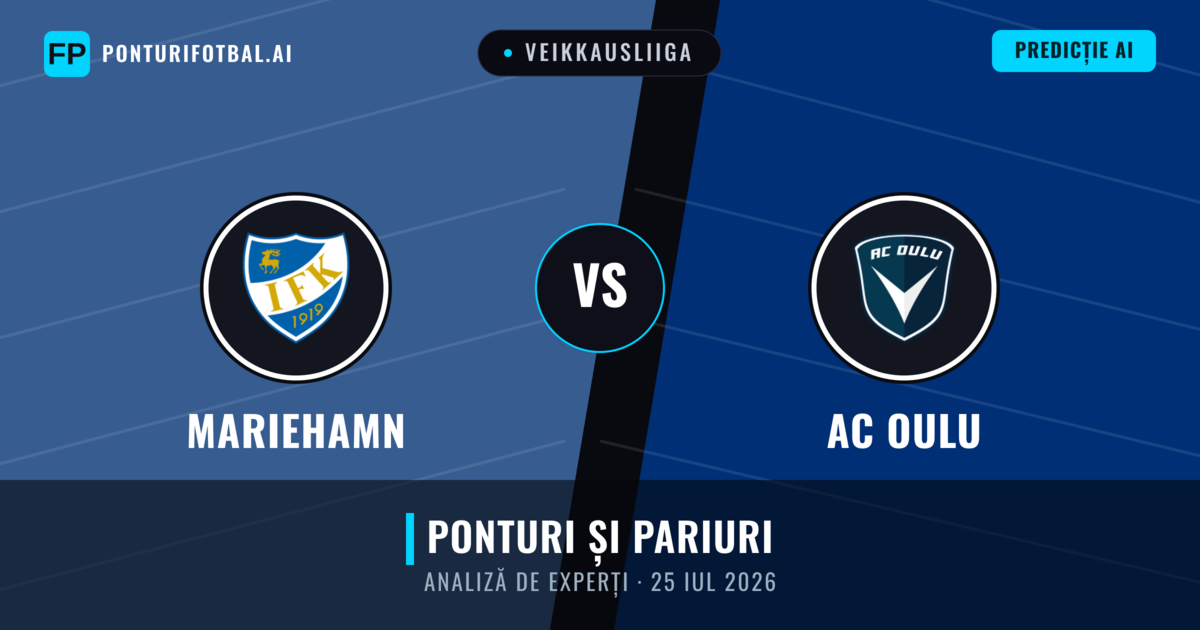 Mariehamn vs AC Oulu — pronostic și avancronică meci