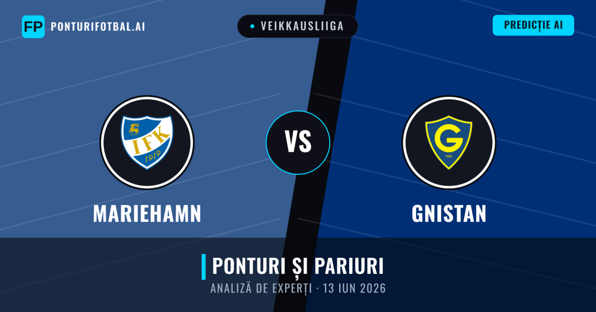 Mariehamn vs Gnistan — pronostic și avancronică meci