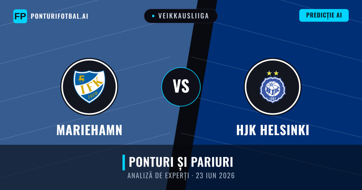 Mariehamn vs HJK Helsinki — pronostic și avancronică meci