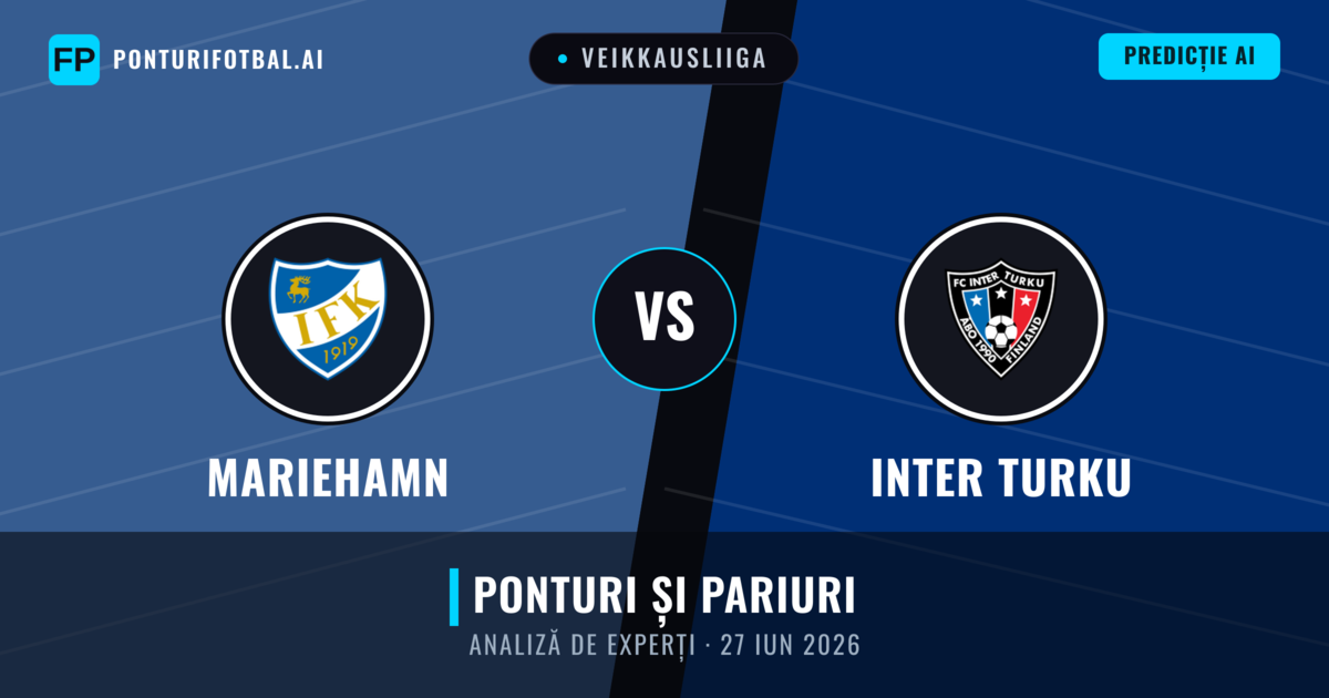 Mariehamn vs Inter Turku — pronostic și avancronică meci