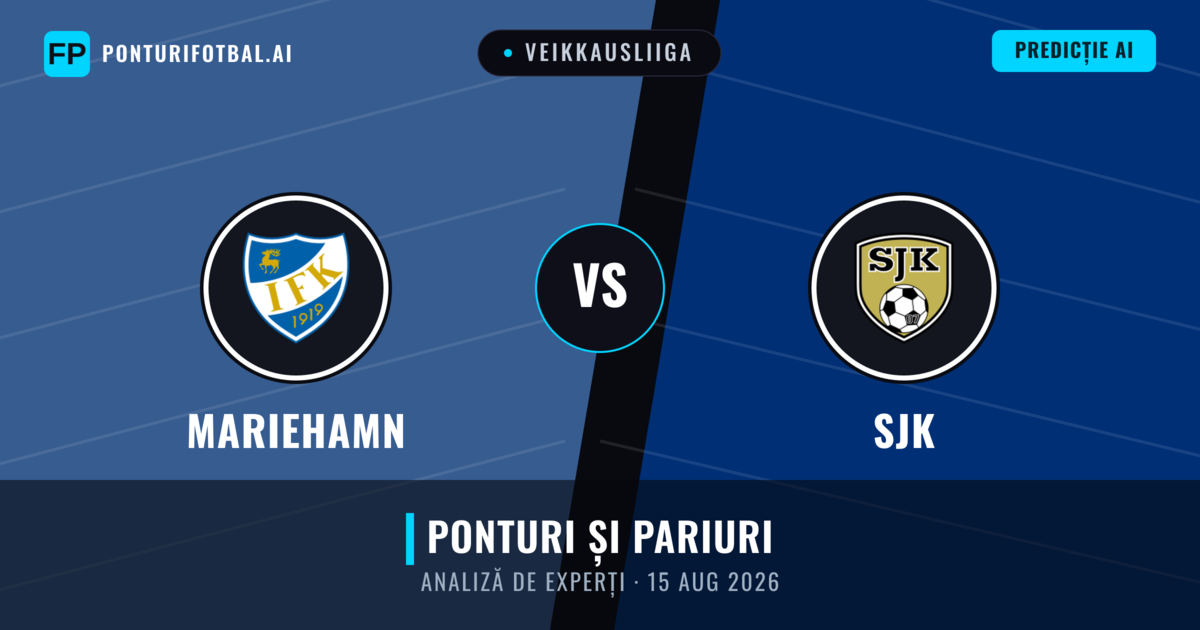 Mariehamn vs SJK — pronostic și avancronică meci