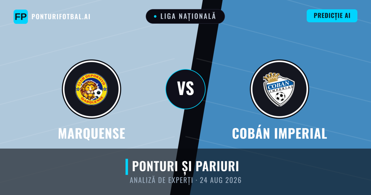 Marquense vs Cobán Imperial — pronostic și avancronică meci