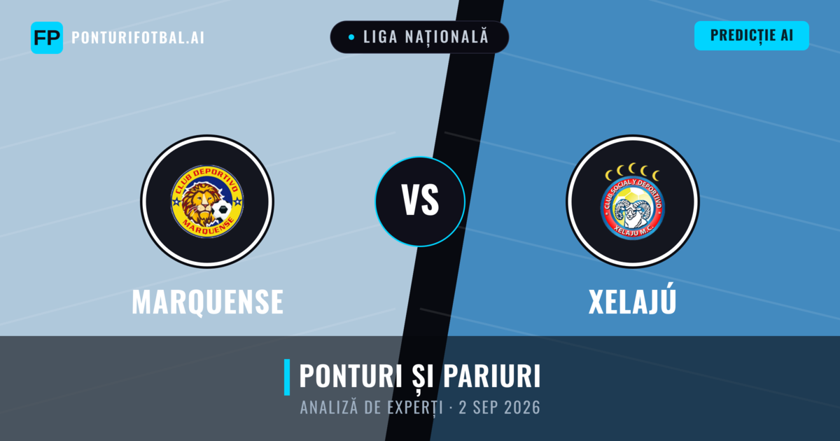 Marquense vs Xelajú — pronostic și avancronică meci