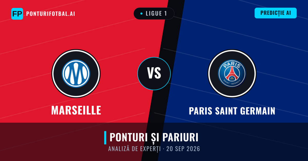 Marseille vs Paris Saint Germain — pronostic și avancronică meci