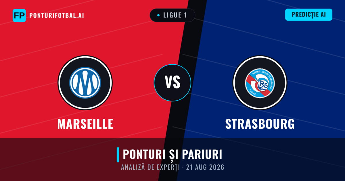 Marseille vs Strasbourg — pronostic și avancronică meci