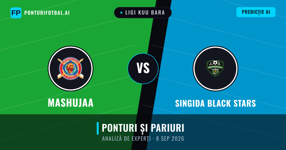 Mashujaa vs Singida Black Stars — pronostic și avancronică meci