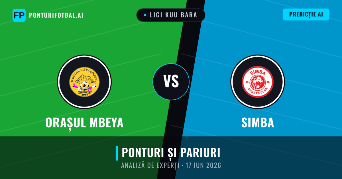 Orașul Mbeya vs Simba — pronostic și avancronică meci