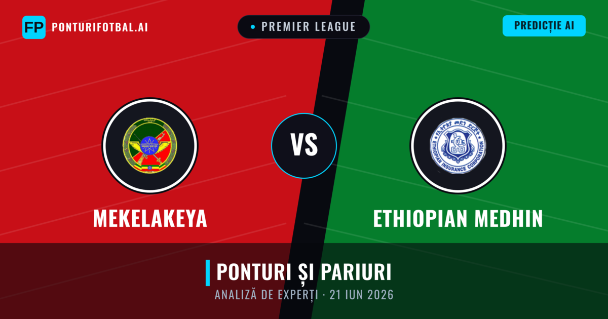 Mekelakeya vs Ethiopian Medhin — pronostic și avancronică meci
