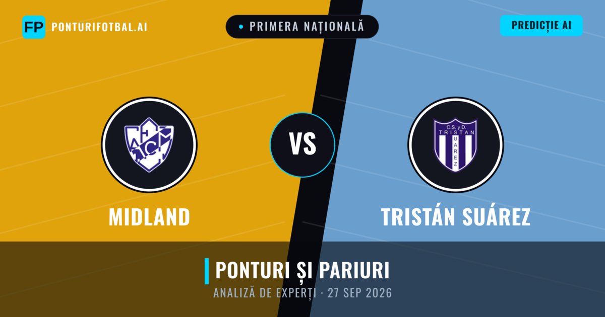 Midland vs Tristán Suárez — pronostic și avancronică meci