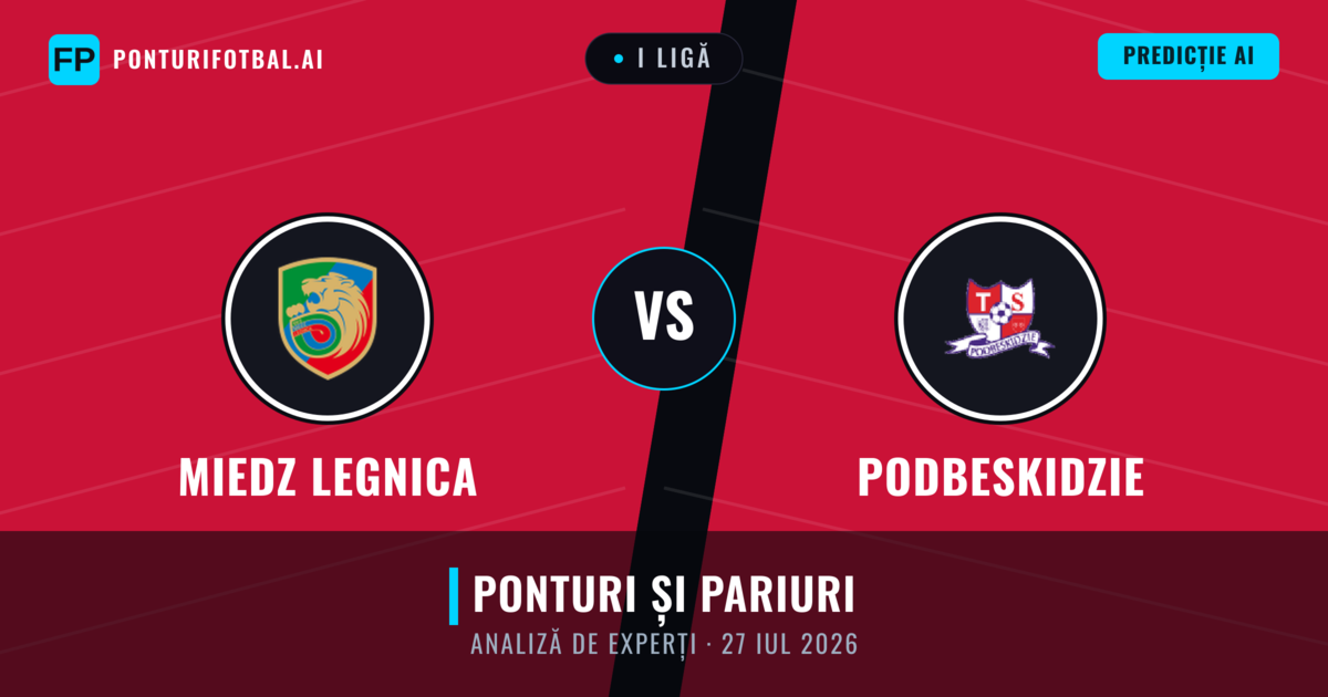 Miedz Legnica vs Podbeskidzie — pronostic și avancronică meci
