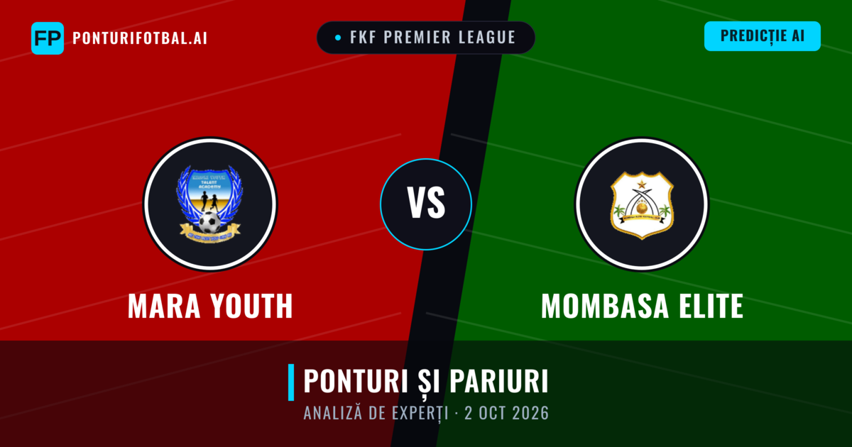 Mara Youth vs Mombasa Elite — pronostic și avancronică meci