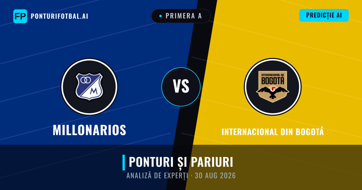 Millonarios vs Internacional din Bogotá — pronostic și avancronică meci