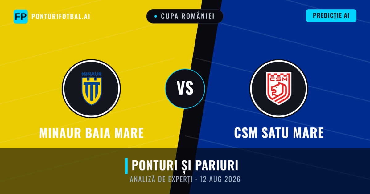 Minaur Baia Mare vs CSM Satu Mare — pronostic și avancronică meci