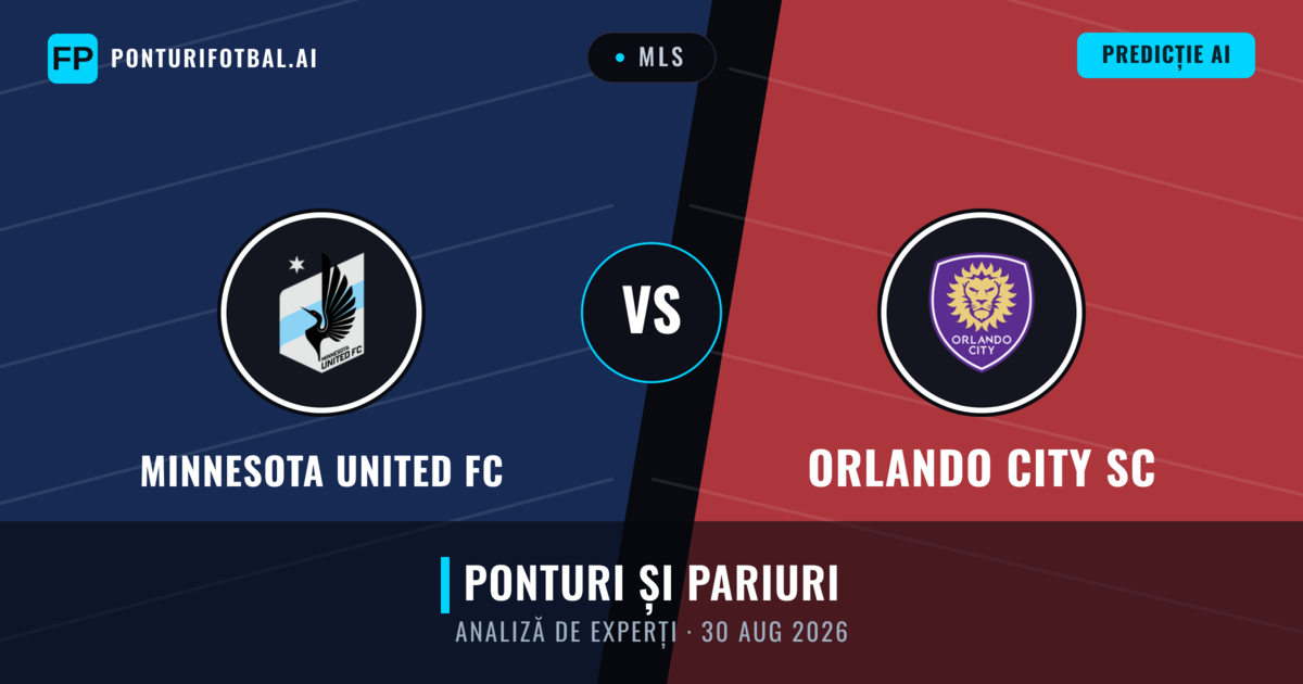 Minnesota United FC vs Orlando City SC — pronostic și avancronică meci