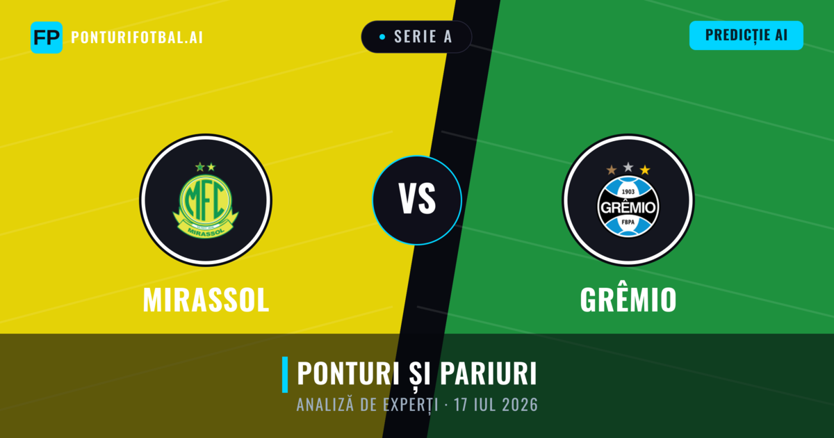 Mirassol vs Grêmio — pronostic și avancronică meci